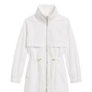Banana Republic WATER-REPELLENT LONG RAIN JACKET in Medium Tall